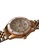 EGLANTINE 銀色 and 金色 EGLANTINE® Vanessa 女士鍍玫瑰金精鋼石英手錶，白色錶盤，精鋼和 IP 粉紅色錶鍊 E1363AC8C1C829GS_3