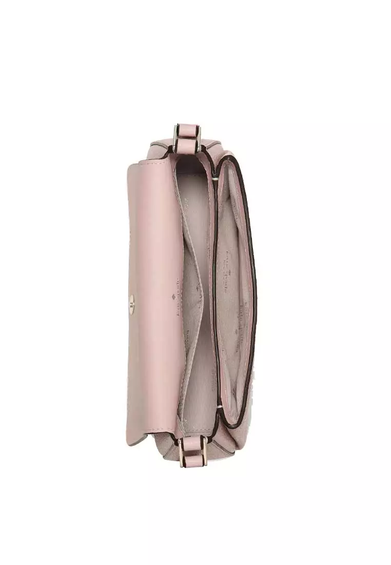 KATE SPADE Sutton Mini Flap Crossbody Bag Tutu Pink KO122 NWT kate spade tutu pink Pebbled Leather Small Shoulder Bag main image 2