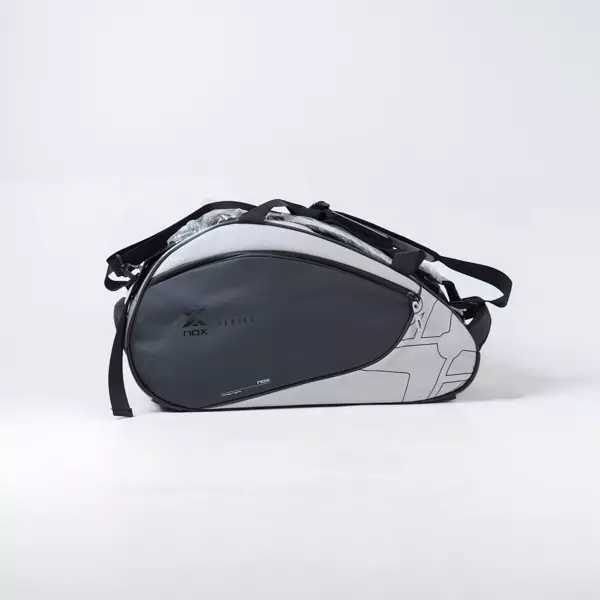 Tas NOX AT10 LUXURY MASTER SERIES GREY BLACK PADEL BAG 100% ORIGINAL