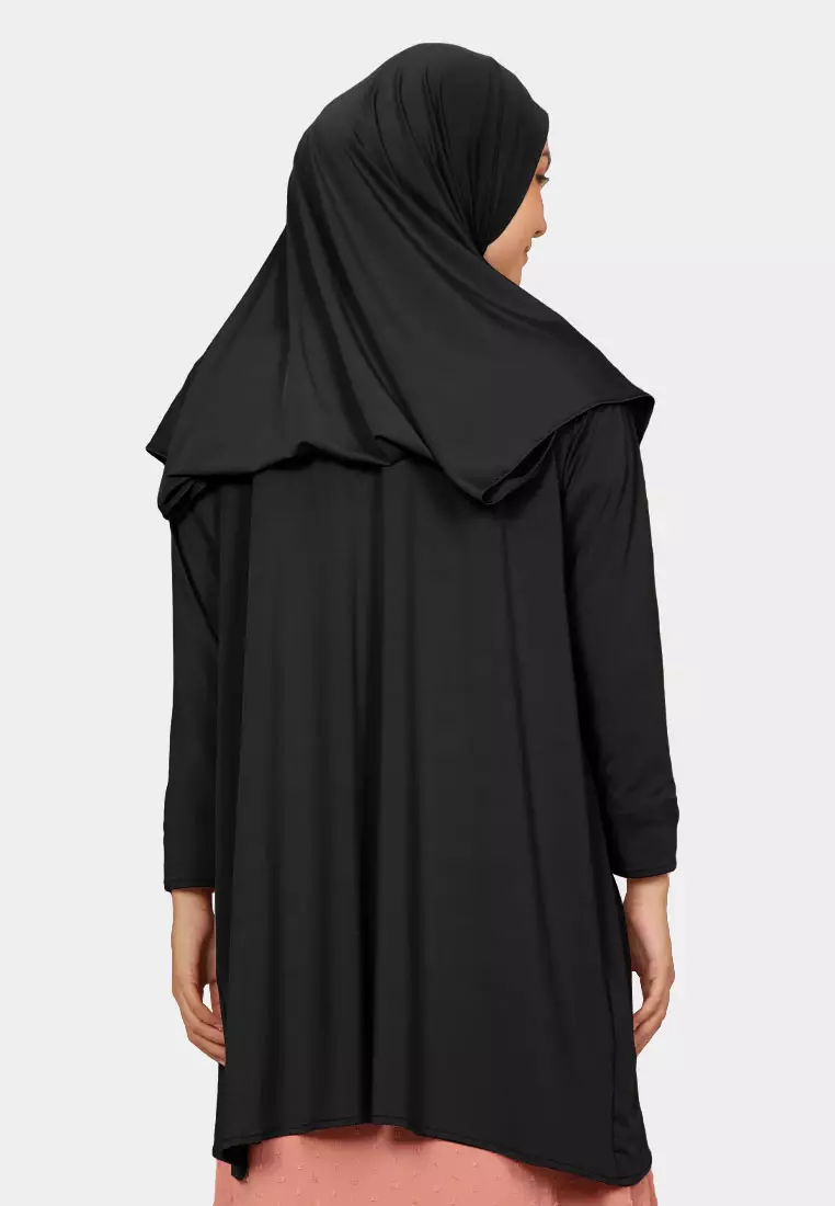 Zelena - Ralisha Outer Hijab | Cardigan Wanita - Black