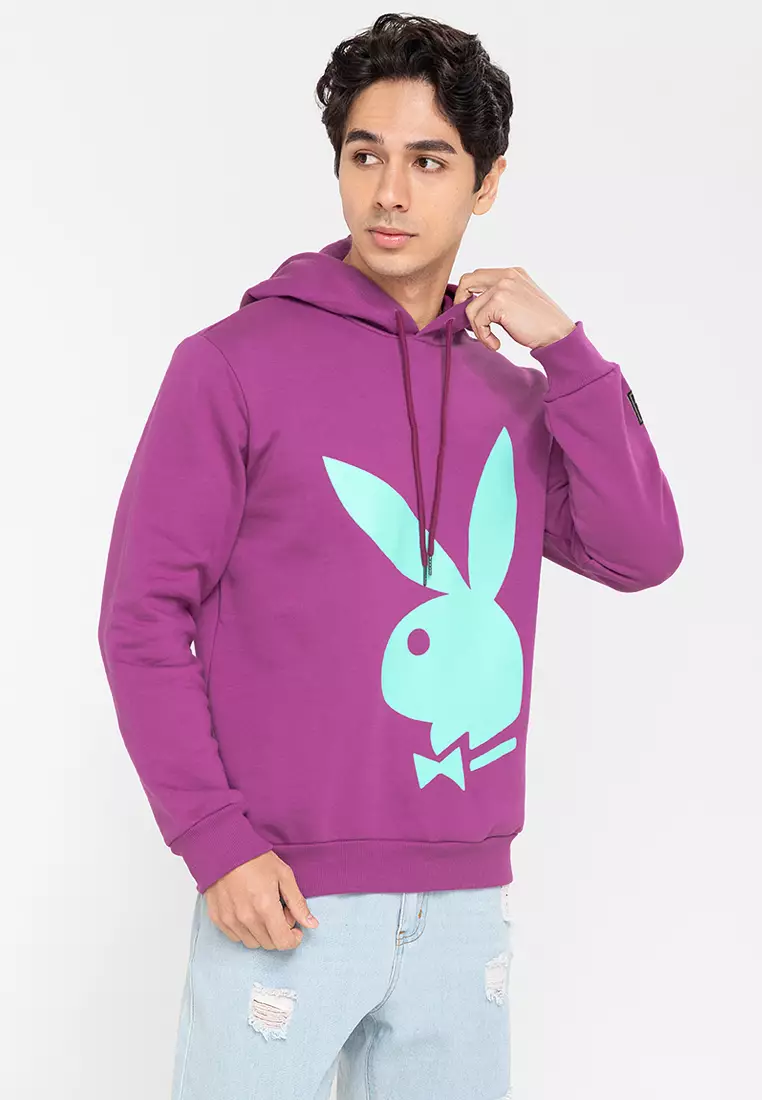 Playboy hoodie 2025 purple