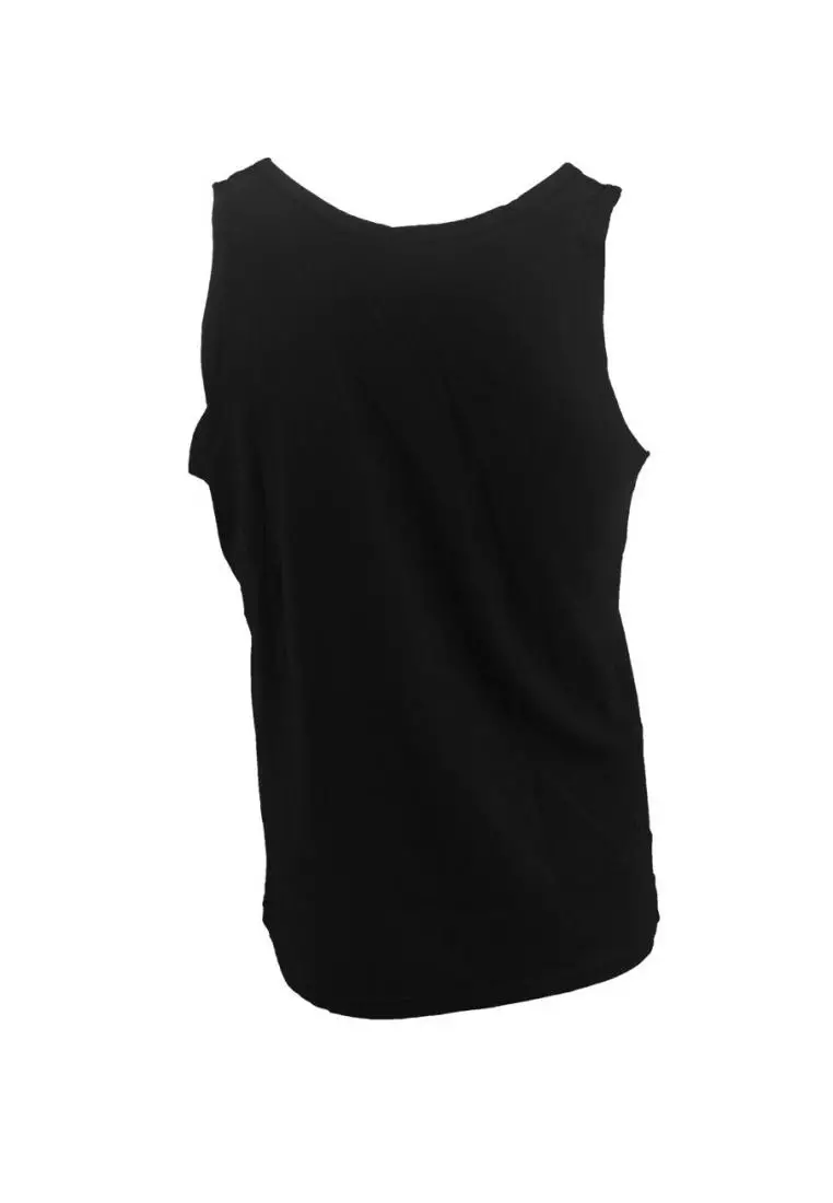 Mr.W Sleeveless Shirt - WMS 70000B -  Isi 3pcs - Black (Pria)