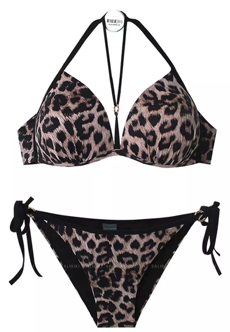 Buy Halo Leopard Pattern Bikini 2023 Online Zalora Philippines