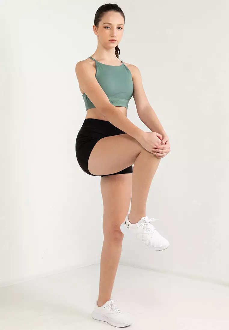 Ultra Soft Elastic Waistband Shortie Shorts