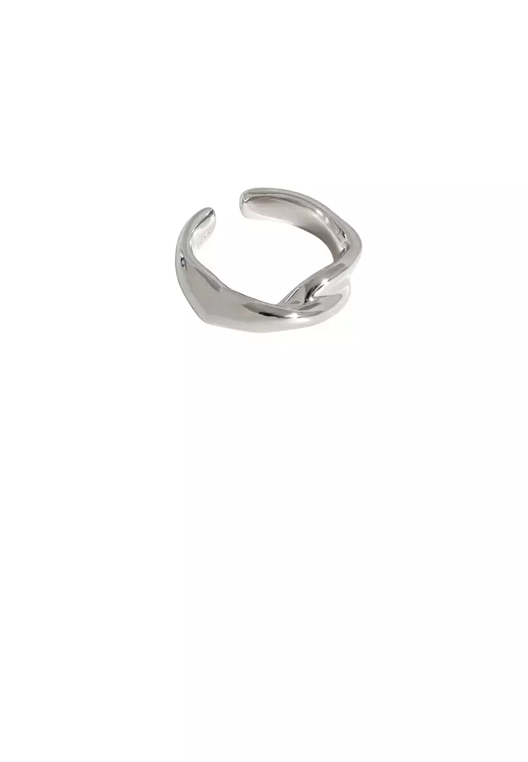 Adjustable silver 2024 rings online