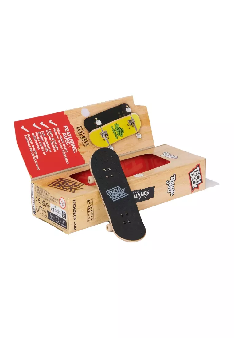 Tech Deck Performance Wood Board - Thank You Pudwill