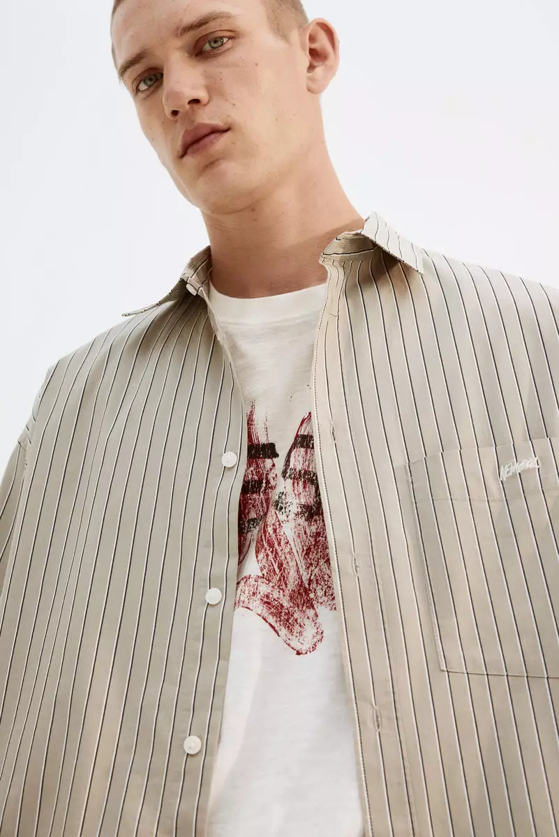 Loose Fit Poplin shirt