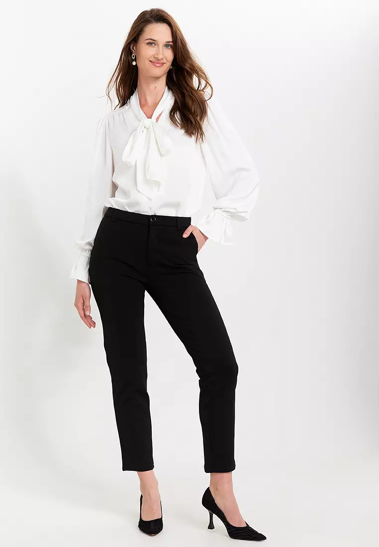 Tristan Tapered Trousers With Front Pocket