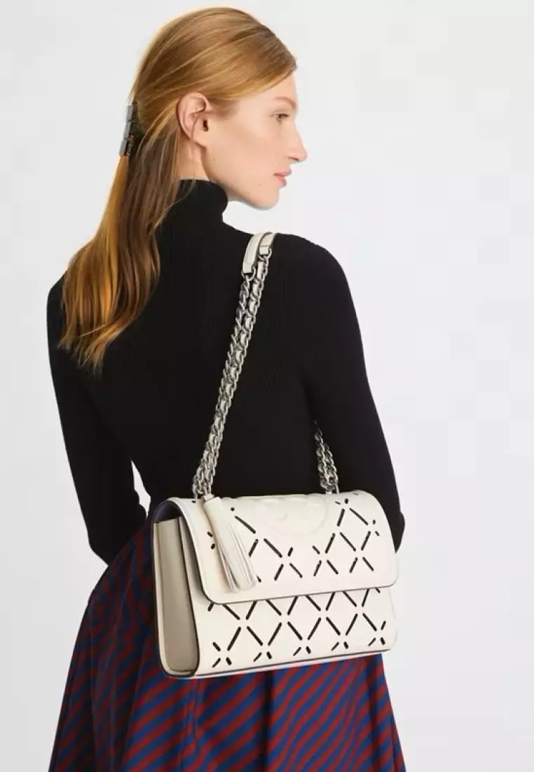 Harga tory burch clearance fleming