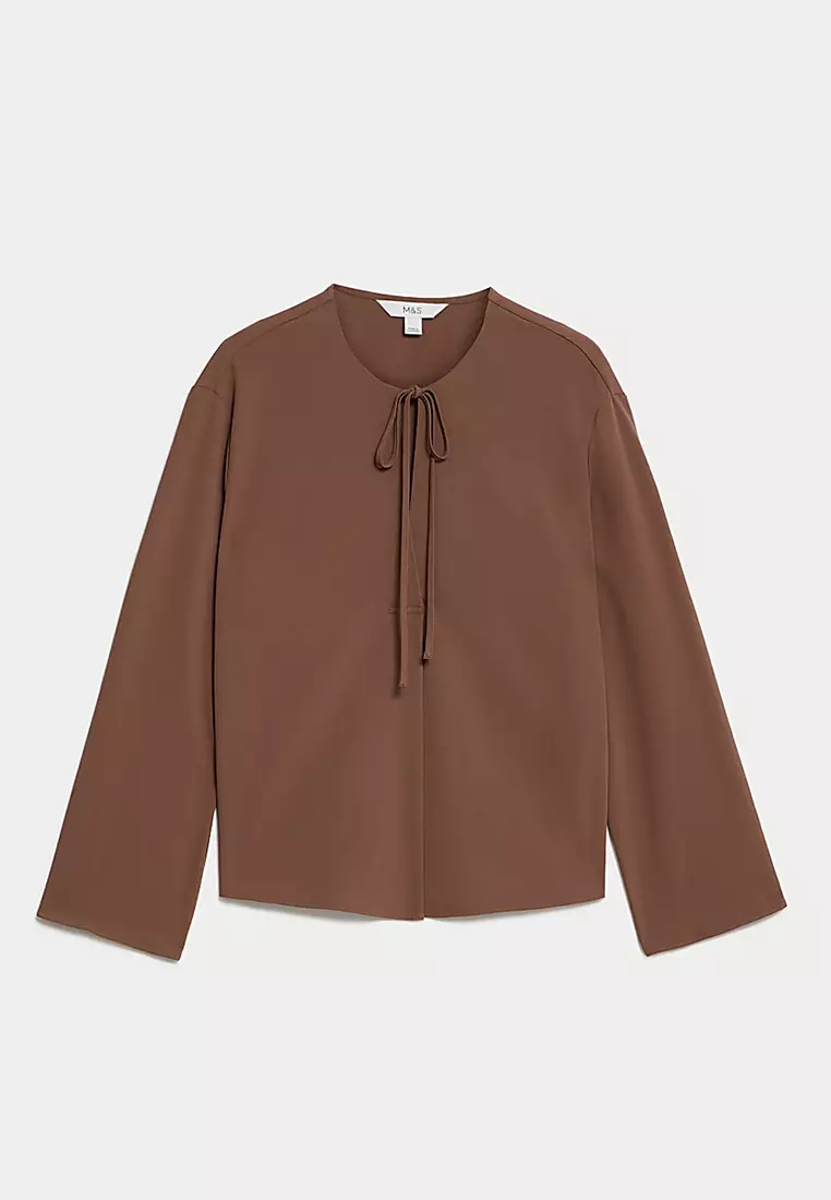 Tie Neck Blouse