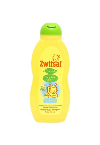 Jual Zwitsal Zwitsal Baby Bath Natural Hair Body 200ml Original Zalora Indonesia