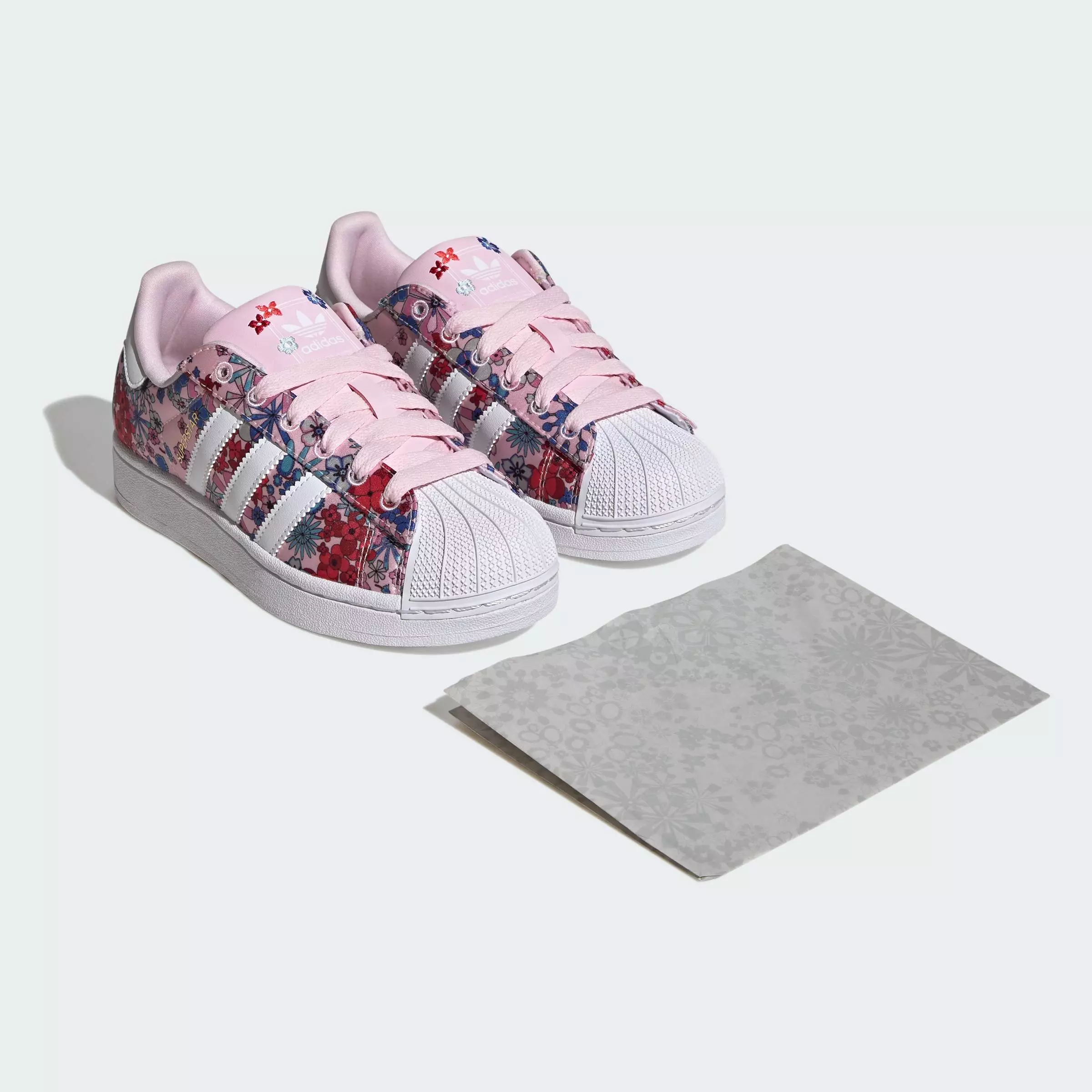 Lifestyle LIBERTY LONDON SUPERSTAR II SHOES Unisex Pink JQ2005