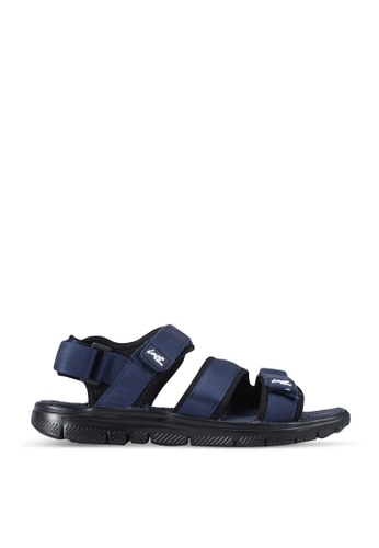 Louis Cuppers blue Casual Sandals AE506SHC3EC86BGS_1