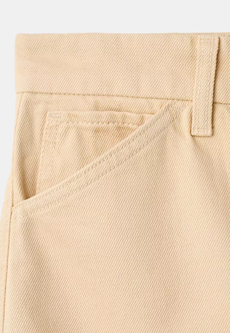 Mid-Rise Balloon Jeans
