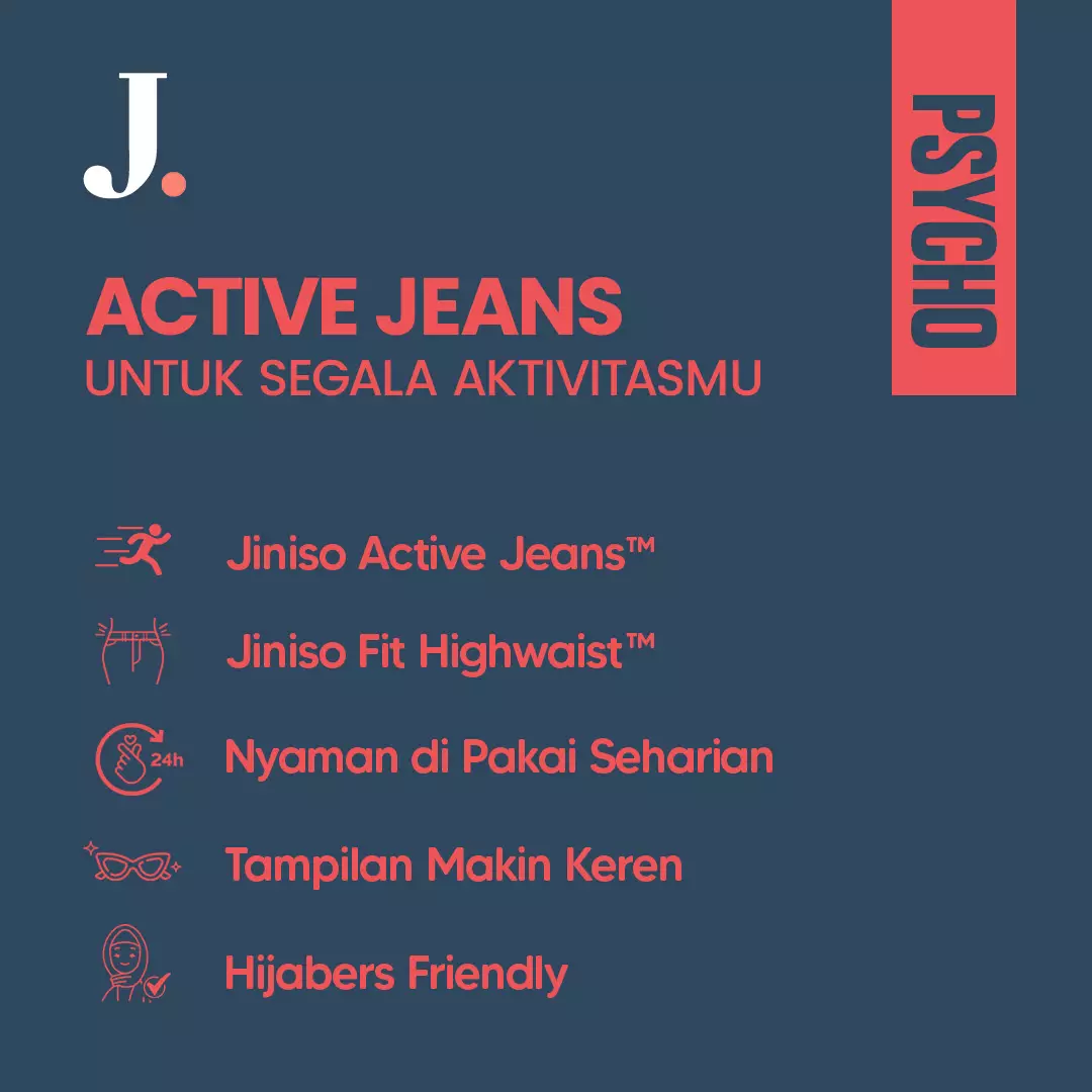 Highwaist Cargo Loose Jeans 554 PSYCHO