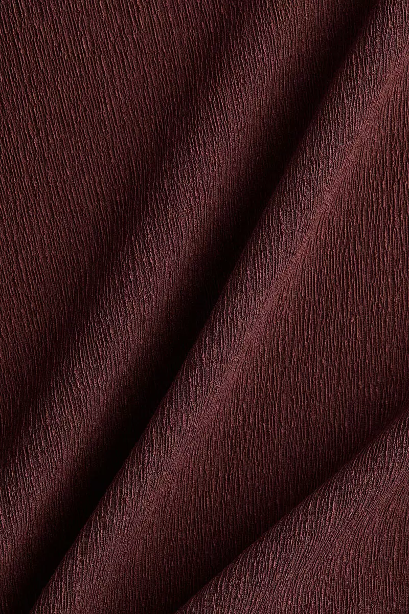 Textured jersey trousers