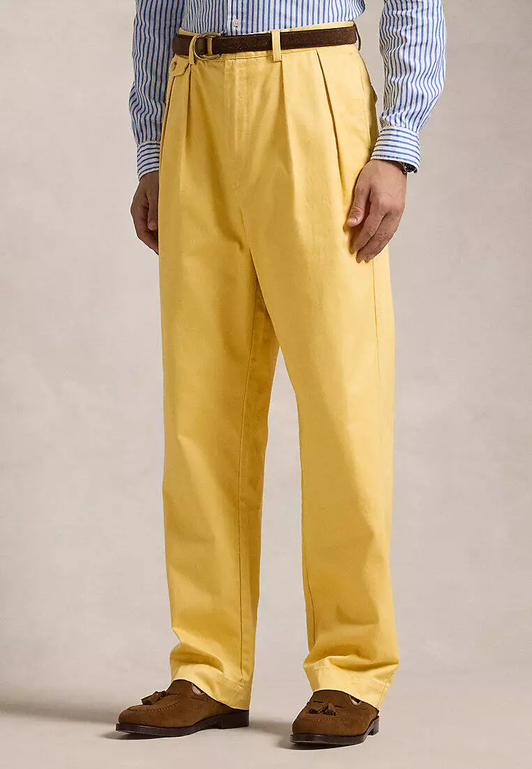 Buy Polo Ralph Lauren Whitman Relaxed Fit Pleated Chino Pant 2026