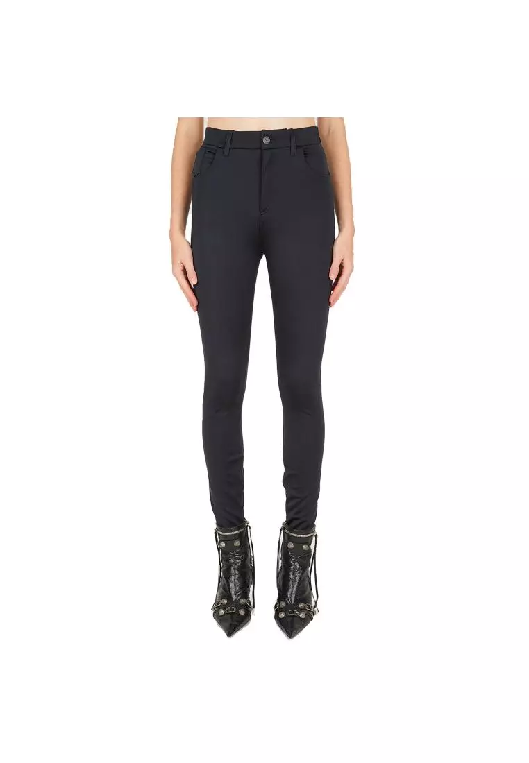 Balenciaga Logo Waist Leggings With