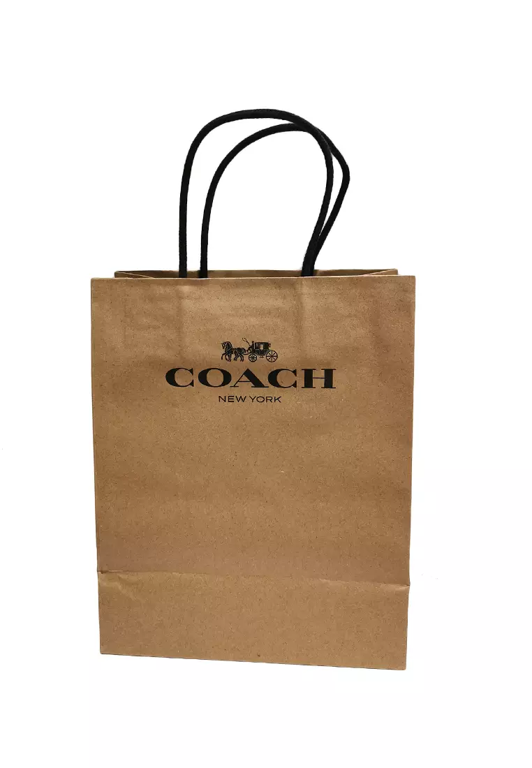 Coach cheap paper bag