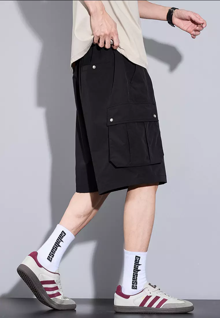 Drawstring Casual Shorts
