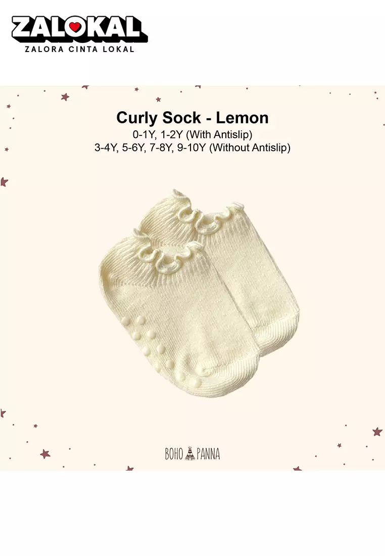 BOHOPANNA - CURLY SOCK - Kaos Kaki Anak