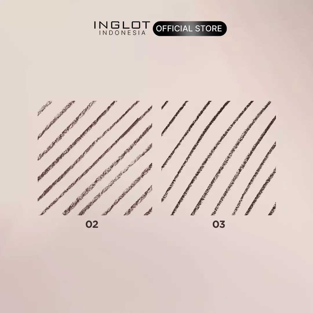 INGLOT So Fine Brow Pencil 03 - Cool Brown, Precise, 9 gr
