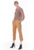 Sisley brown Regular Fit Pants C93E3AA43C50EFGS_4