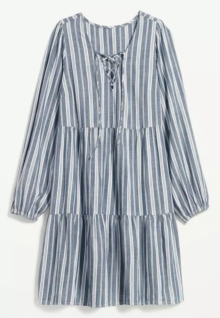 Old navy striped swing dress discount