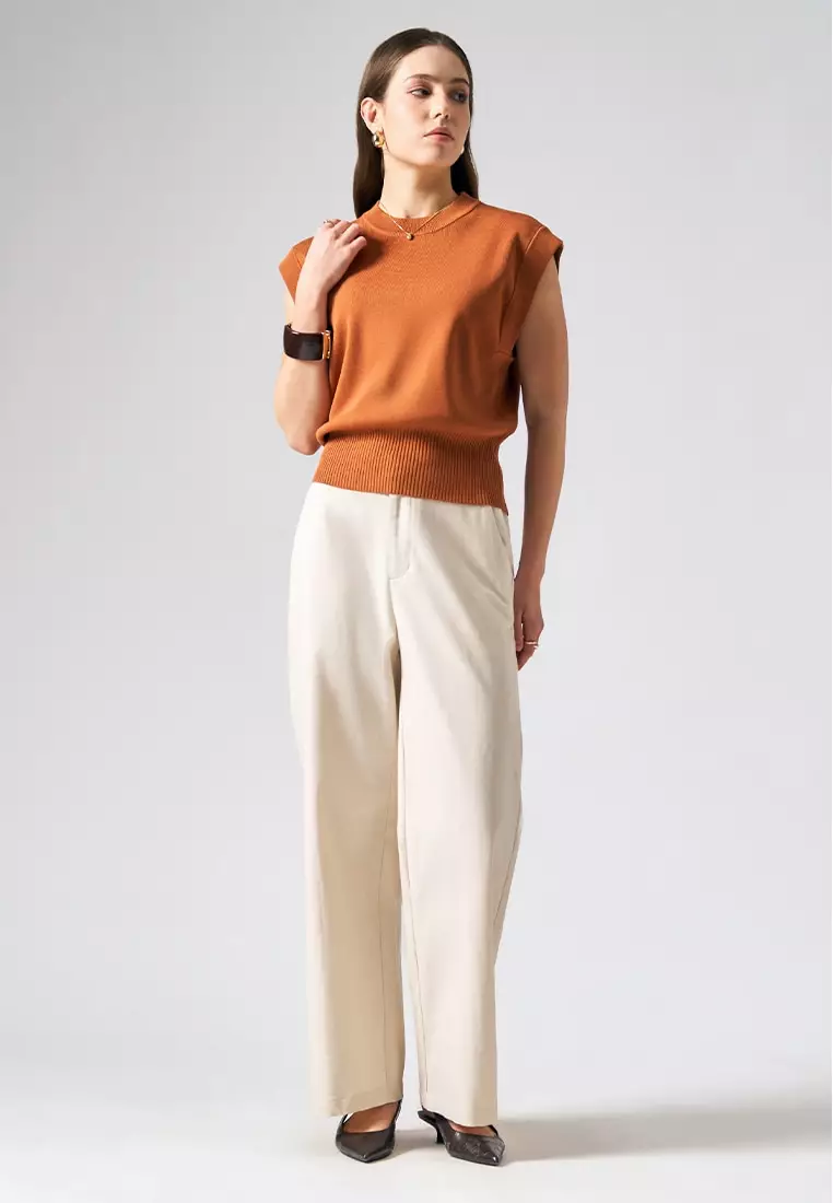 Extended Sleeve Top with Gusset Detail
