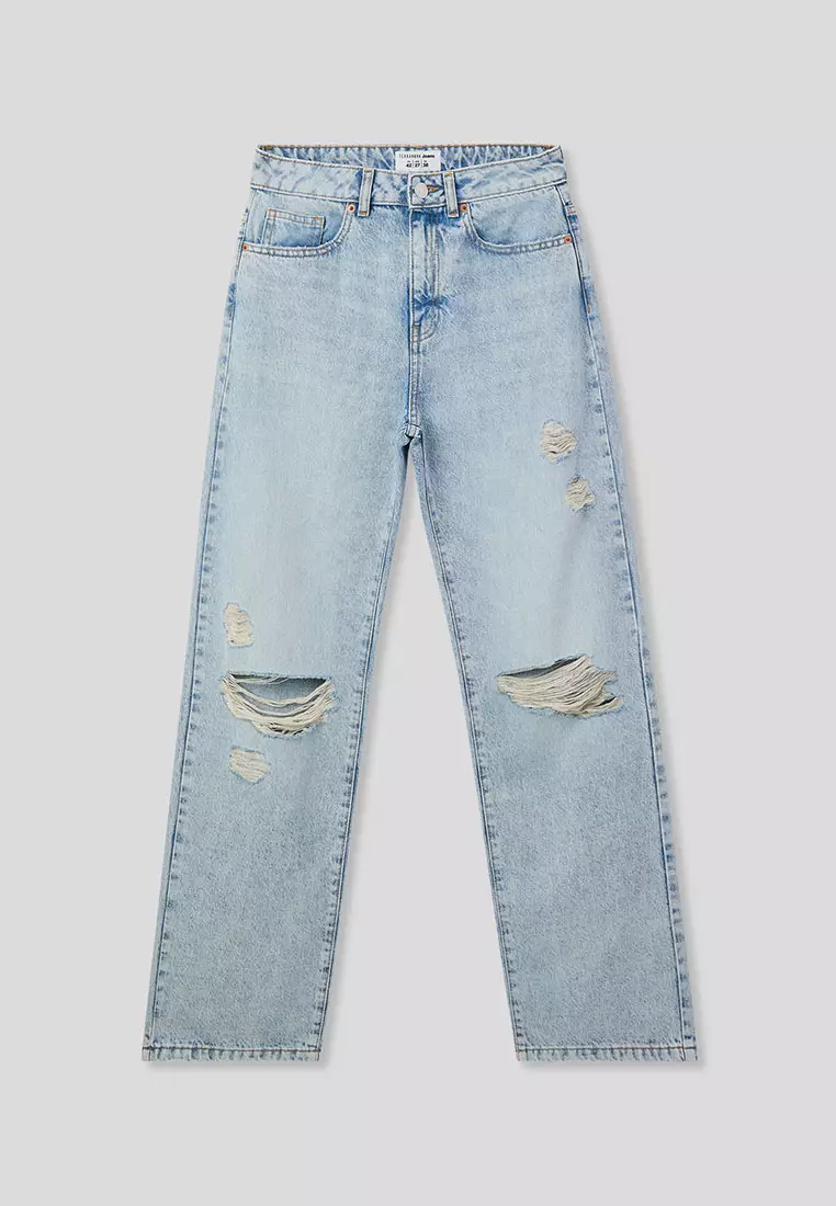 Woman Long Pants Jeans