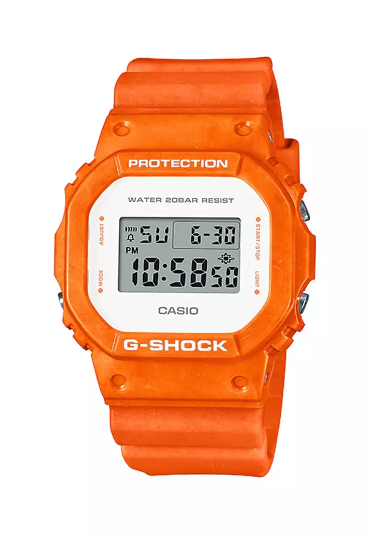 Casio orange clearance watch