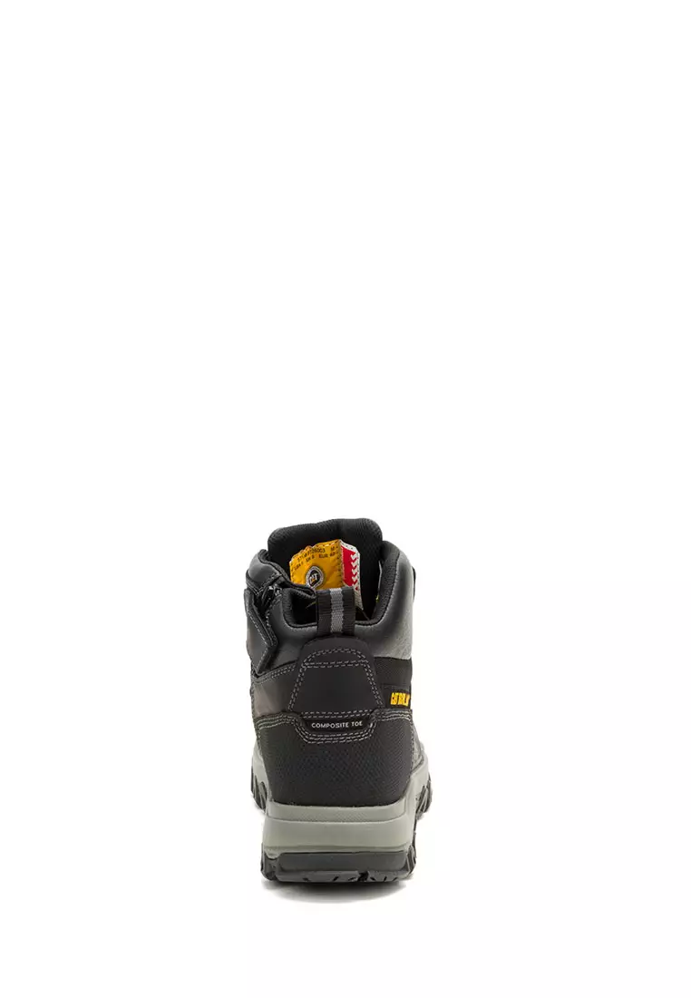 Men's Threshold Rebound Zip Waterproof Composite Toe Work Boots - Black (P726003) | Safety Shoes