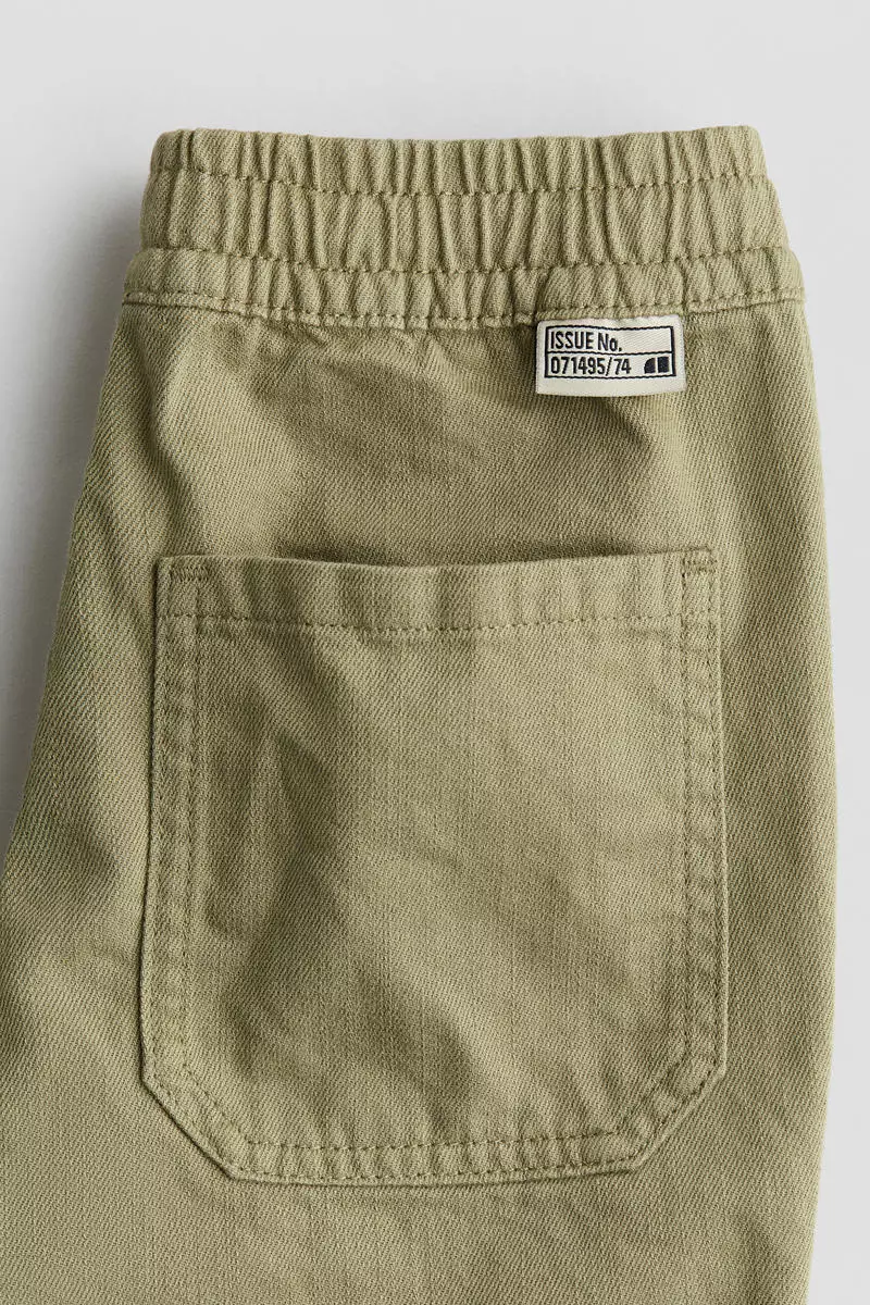 Cotton twill trousers