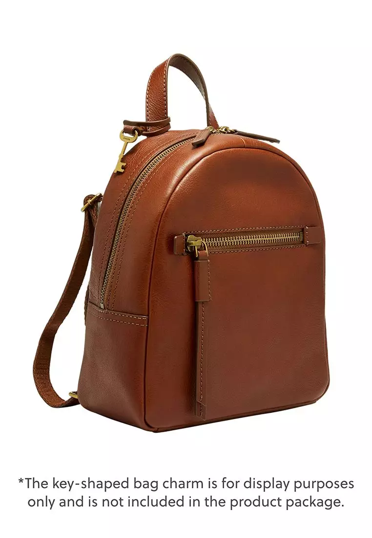 【FOSSIL】MEGAN MINI BACKPACK ブラウン Fossil Megan Mini Leather Backpack - Macy's