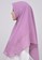 Vervessa purple and lilac purple Vervessa's Syafa Instan Hijab Syari Double Layer Khimar Lavender E251CAA74CDDEDGS_6