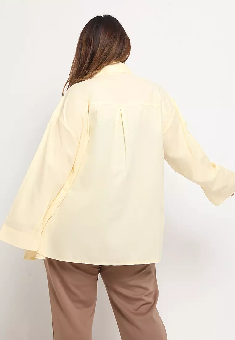 Plus Size Shirt Rui Baby Yellow
