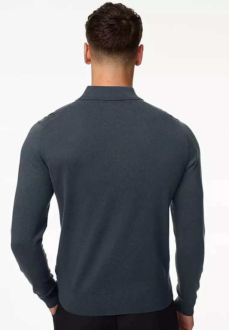 Cotton Rich Tipped Knitted Polo Shirt