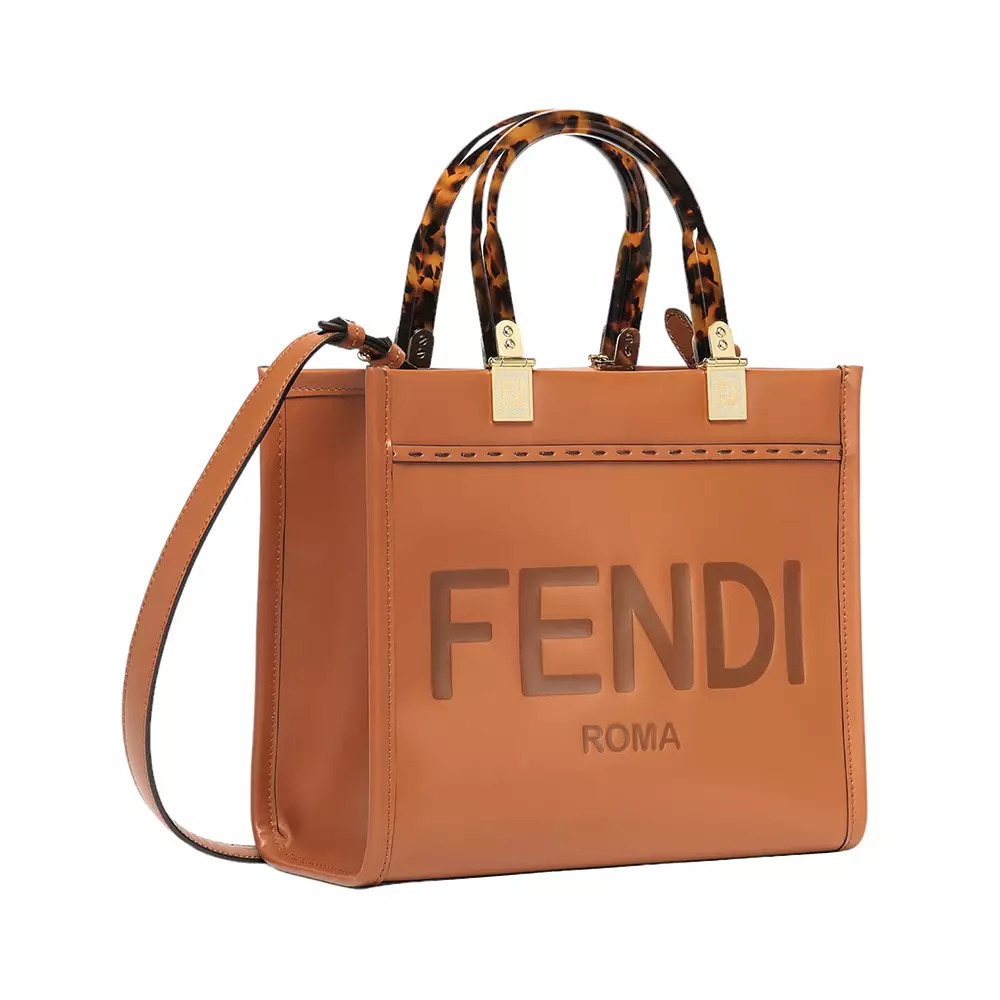 Sunshine Small Shopper Bag Brown