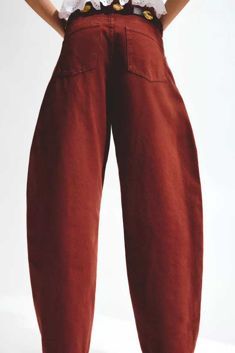 Barrel High Waist Jeans