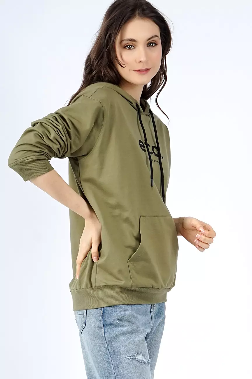 Sweater Wanita Meita Army