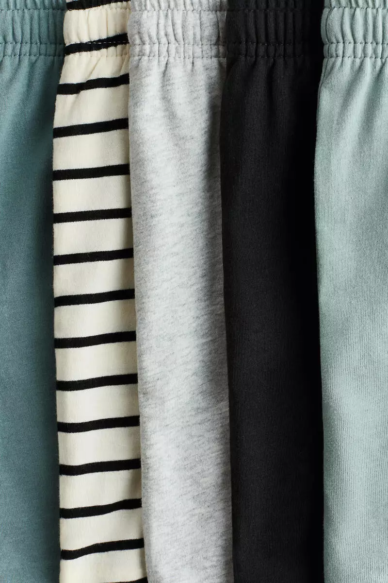 5-pack cotton jersey shorts