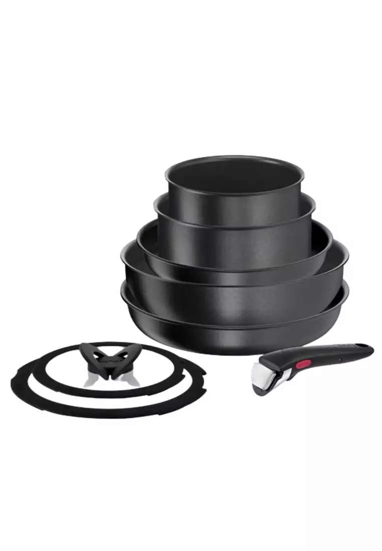 Buy TEFAL Tefal Ingenio Daily Chef Unlimited Black 8pc Set L76292 2023