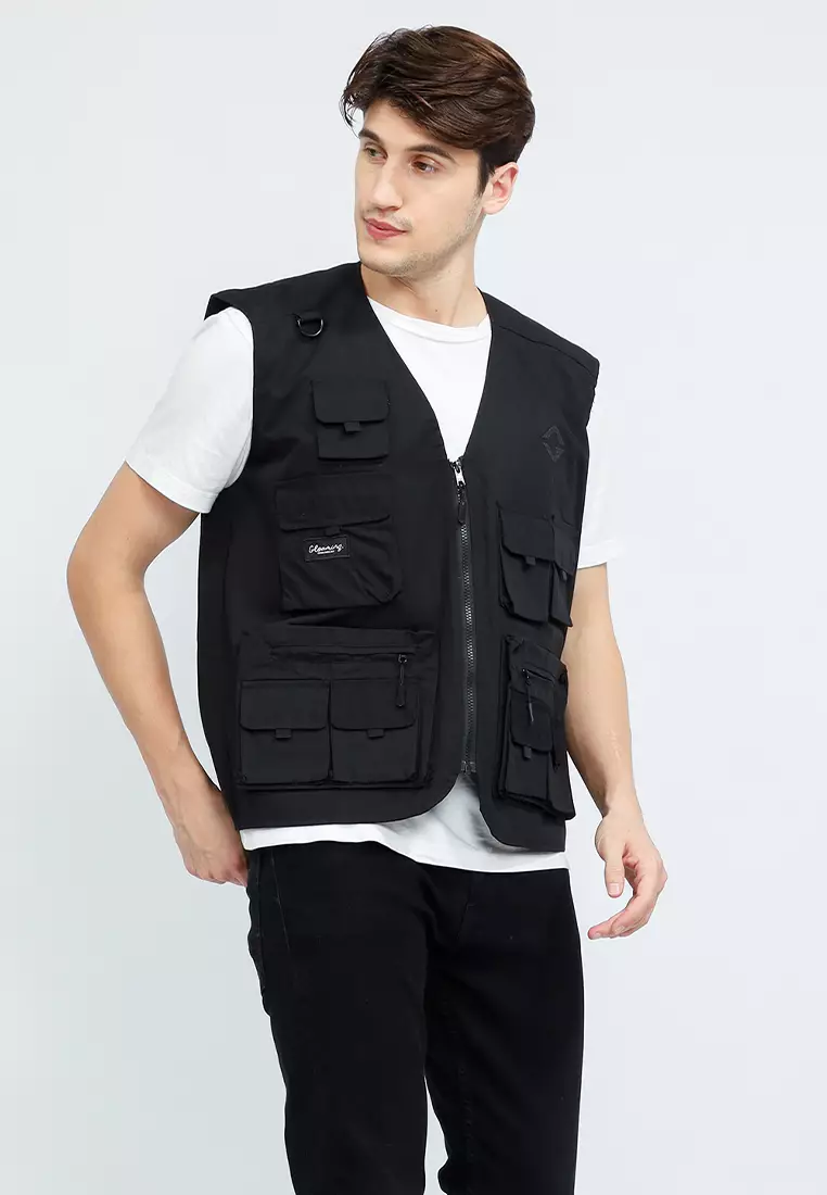 Tactical Vest / Rompi Black Warlord
