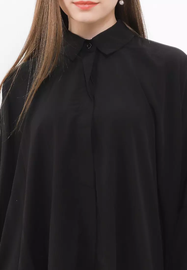 Oversized Dolman Slv Shirt