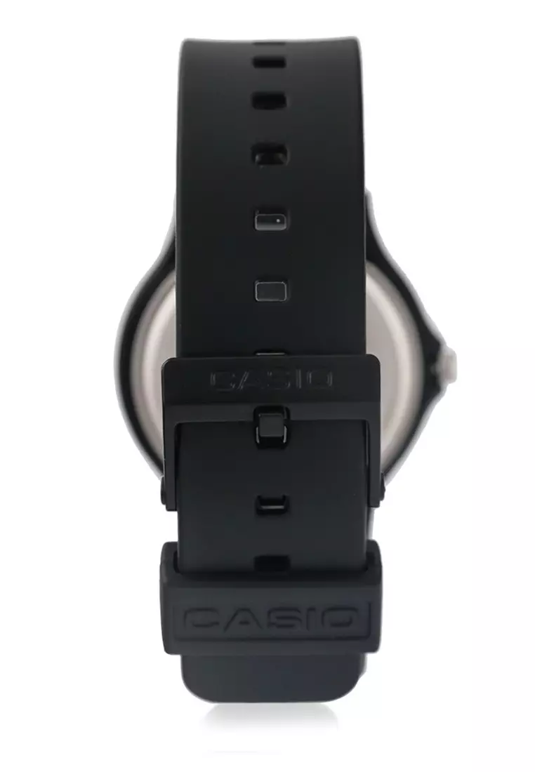 Casio Jam Tangan - Black White - Resin - MQ-24-7ELDF