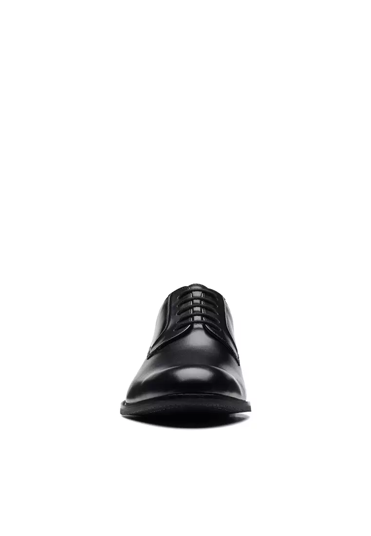 CraftArlo Lace Black Leather Shoes