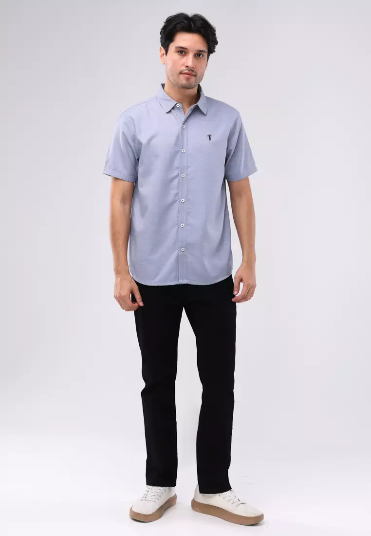 Woven Polo Short Sleeve