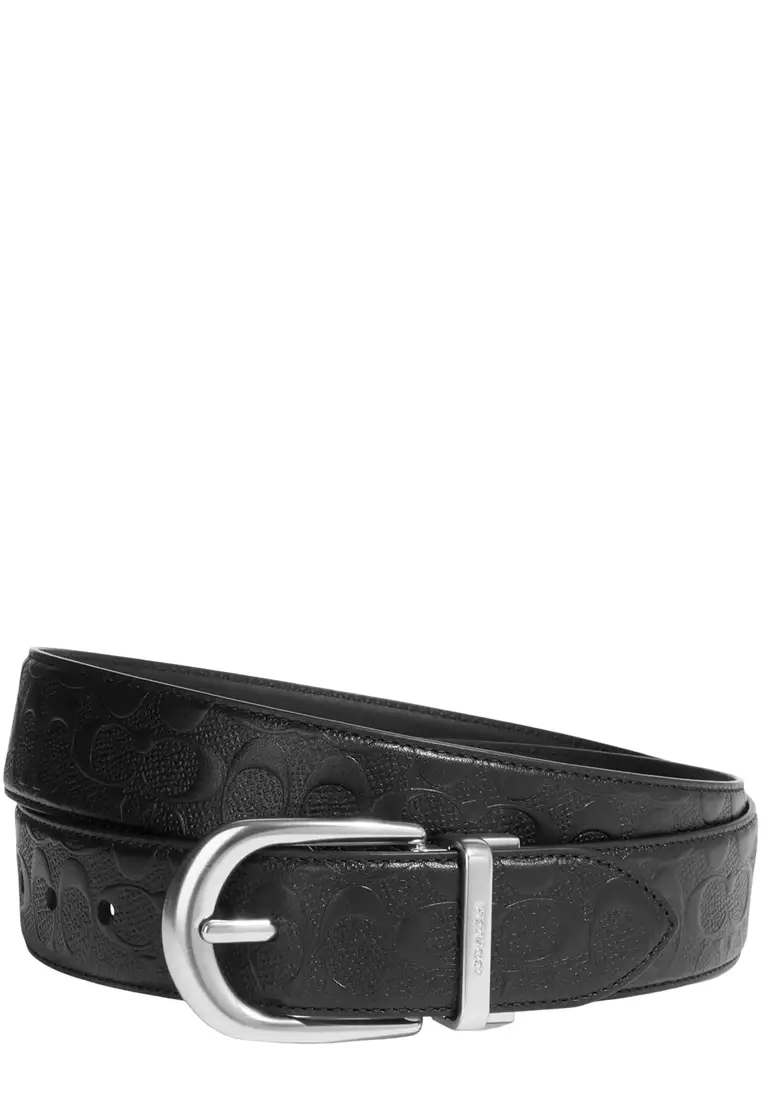 COACH Classic Buckle Cut To Size Reversible Belt 38 Mm in  display picture 2