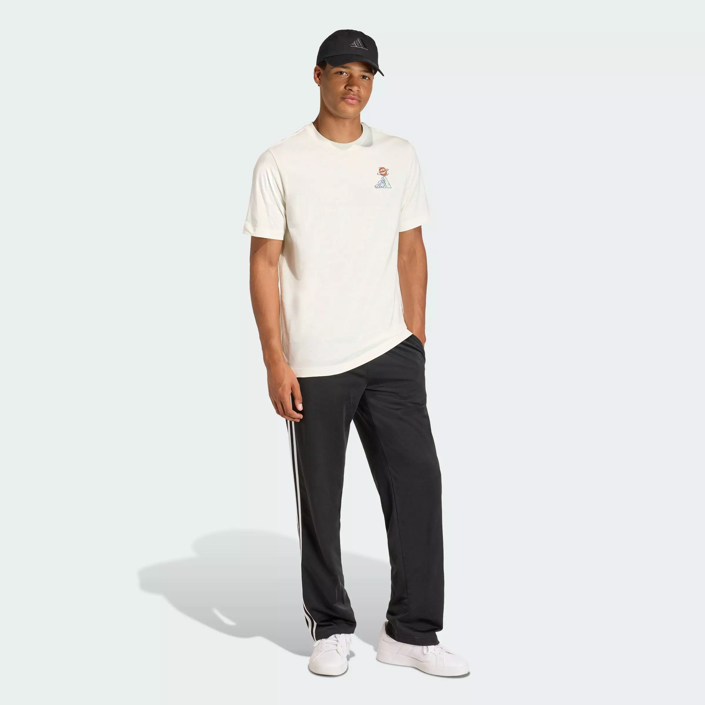 Lifestyle EARTH DAY BASKETBALL GRAPHIC T-SHIRT Men White KB4908