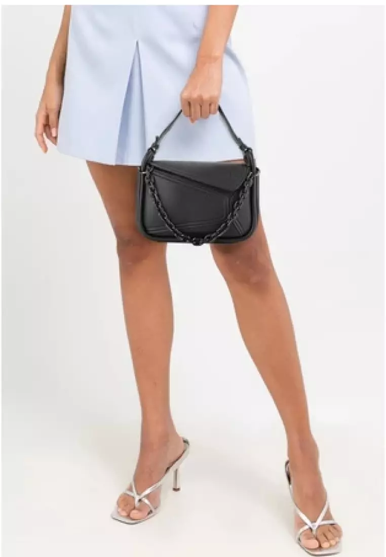 Nicole Lee Tas Wanita Hand Bag Casual Tas Kerja Tote Bag Selempang 3721507101BLA